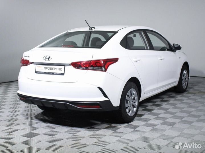 Hyundai Solaris 1.4 МТ, 2021, 14 330 км