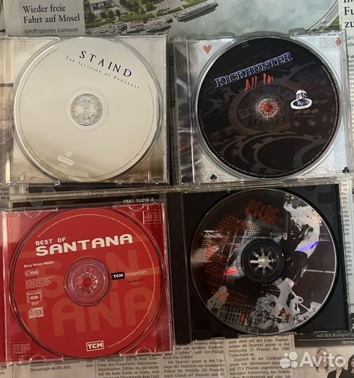 CD диски фирменные Rock.Metal.Punk