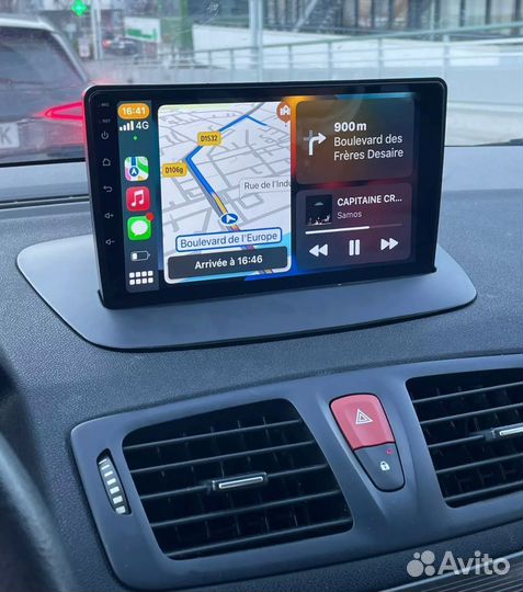 Megane 3 Android Магнитола IPS DSP