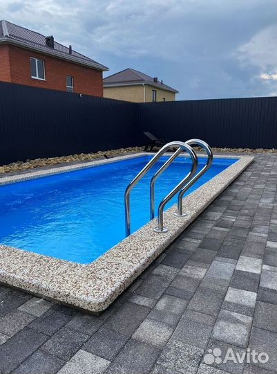 Полипропиленовая чаша (бассейн) 7м*3м*1,5м