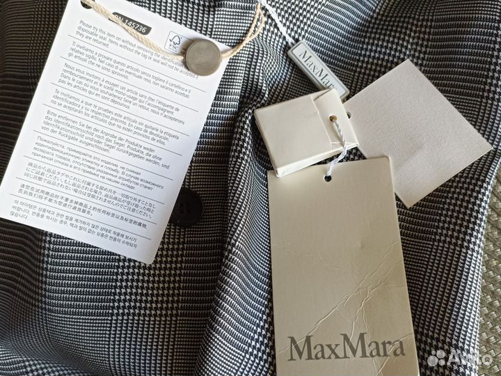 Блузка женская 48 50 max mara натуральный шелк