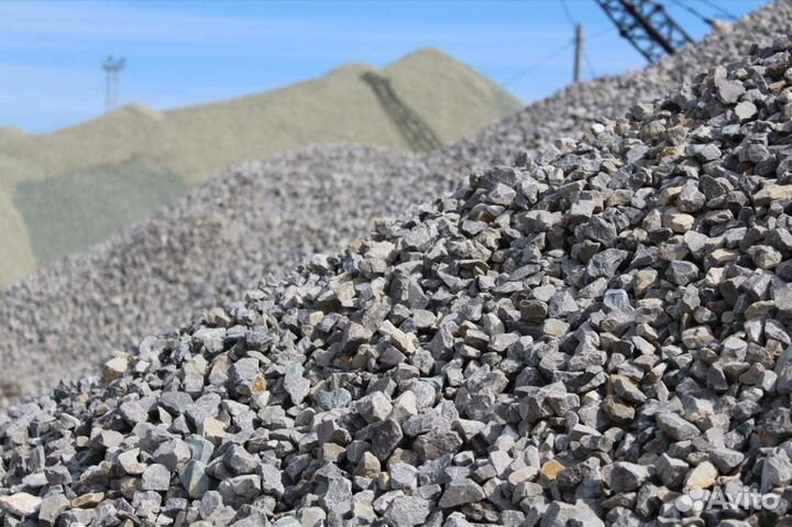 Щебень крупный с карьера от 3-х кубов
