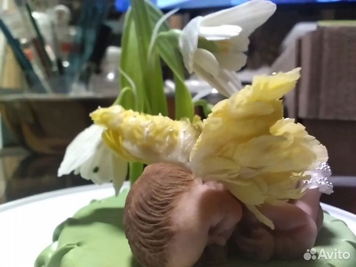 Цветы холодный фарфор