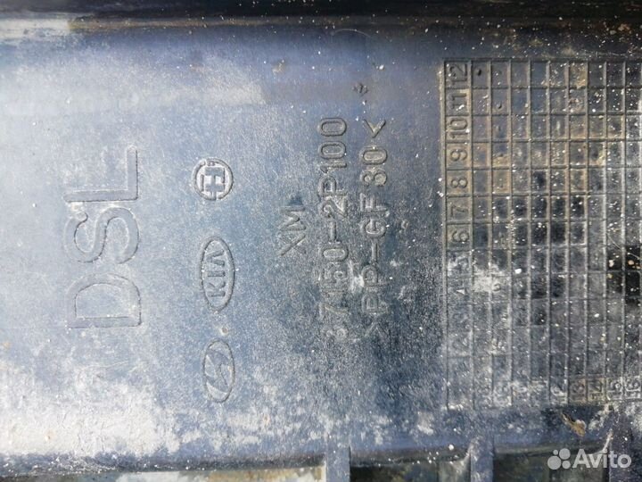 Подставка под акб хендай сантафе 2