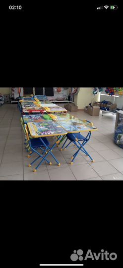 Детский стол и стул ника