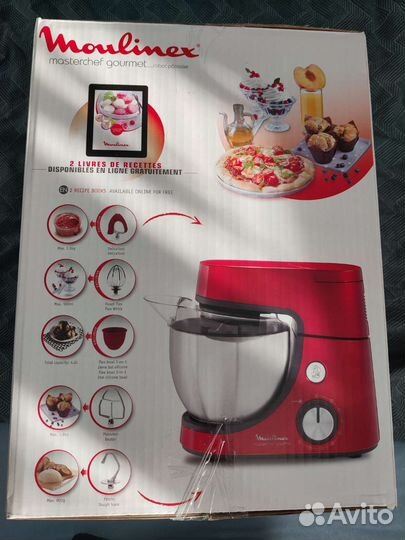 Кухонная машина Moulinex QA530G10 Новая