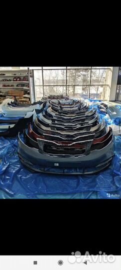 Бампер Кия Рио 3 рестайлинг