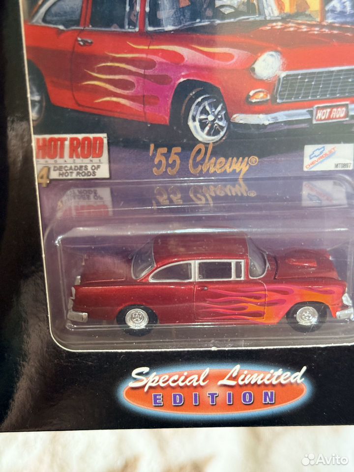 Hot Wheels Decades of Hot Rods 1955 Chevy купить в Москве по низкой ...