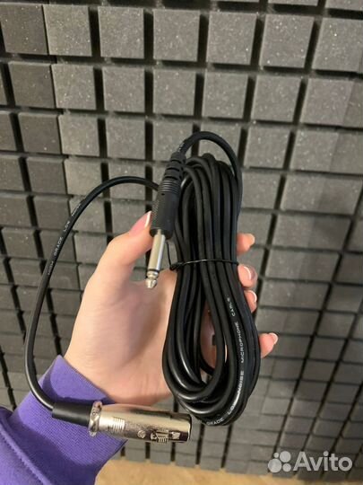 Микрофон Beta 58A Shure и Шнур (5 метров)