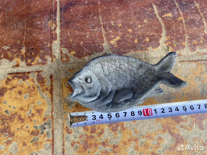 Пепельница рыба каслинское литье 2