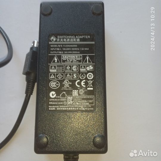 Блоки питания 5V, 9V, 12V, 15V, 24V