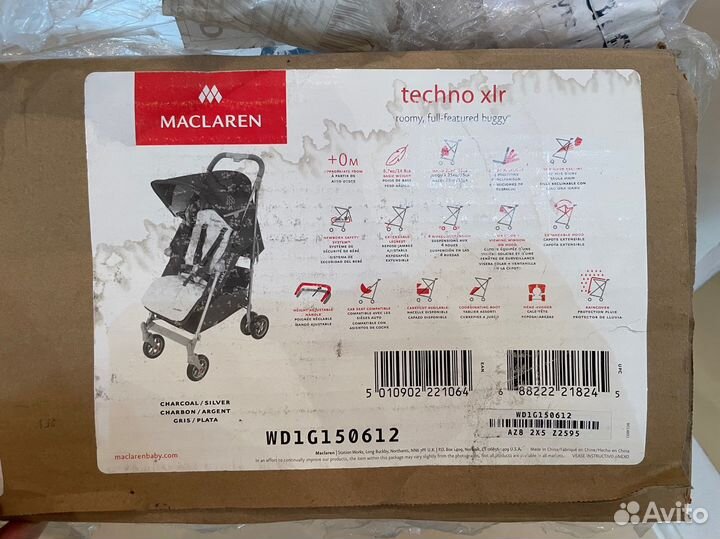 Коляска maclaren techno xlr
