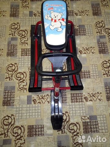 Продаётся детский снегокат санки 