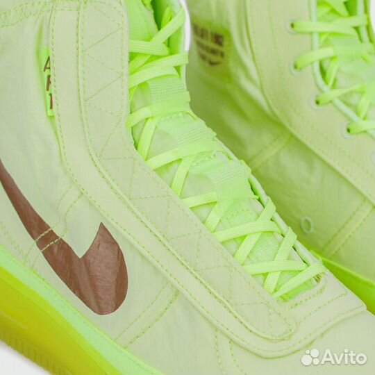 Кроссовки Nike Air Force 1 Shell Volt Green