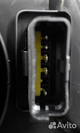 Фара правая (черная) Renault Duster