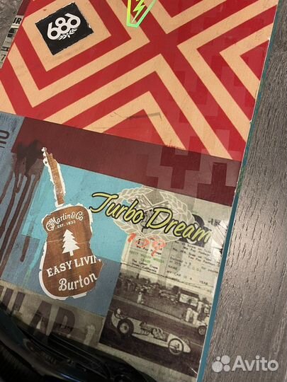 Комплект сноуборд ботинки крепления чехол