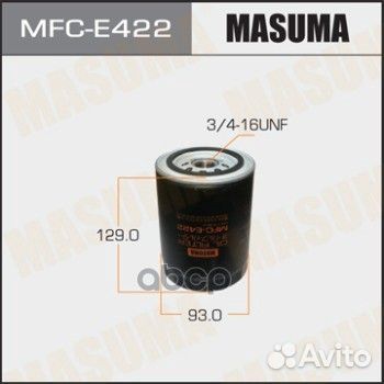 Фильтр масляный Masuma MFC-E422 Masuma
