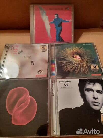 Альбомы Peter Gabriel,цена за диск