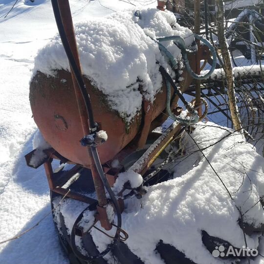 Бочка металлическая