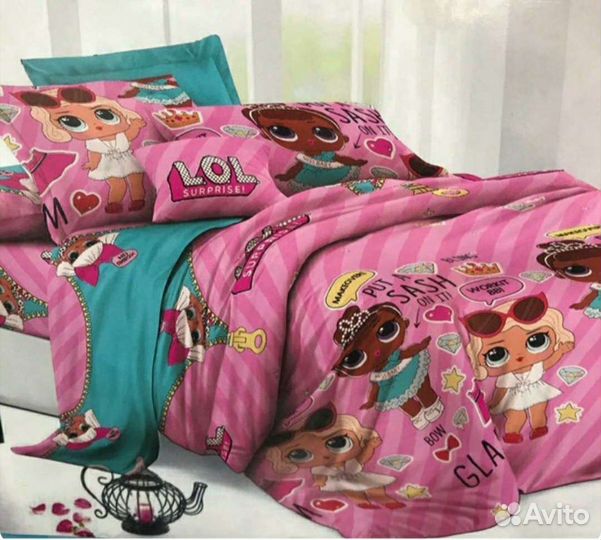 Новый комплект постельного белья Lol