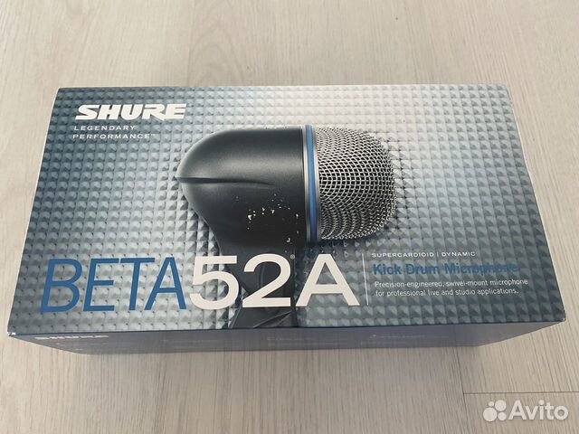 Новый микрофон Shure Beta 52A