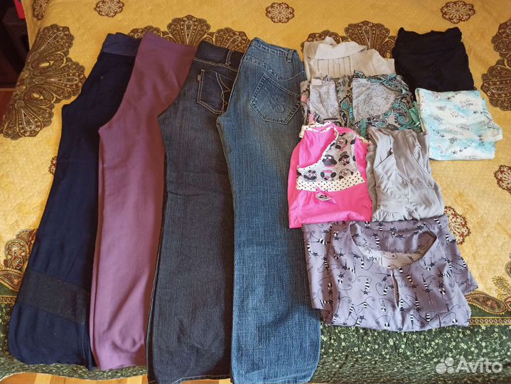 Вещи для беременных пакетом 46-48