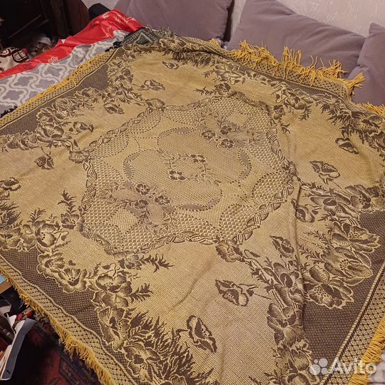 Скатерть жаккардовая СССР