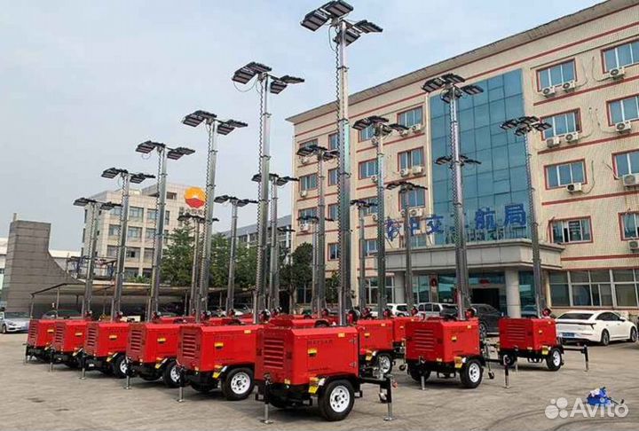 Передвижная осветительная мачта
