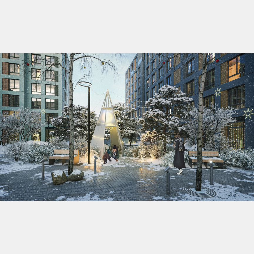 2-к. квартира, 69,2 м², 6/8 эт.