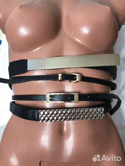 Ремни женские тонкие