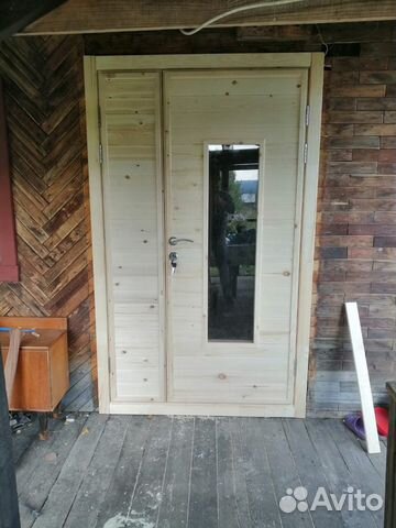 Двери деревянные для бани и сауны объявление продам