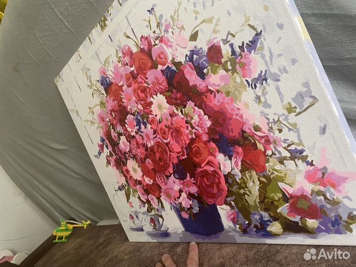 Картина по номерам готовая