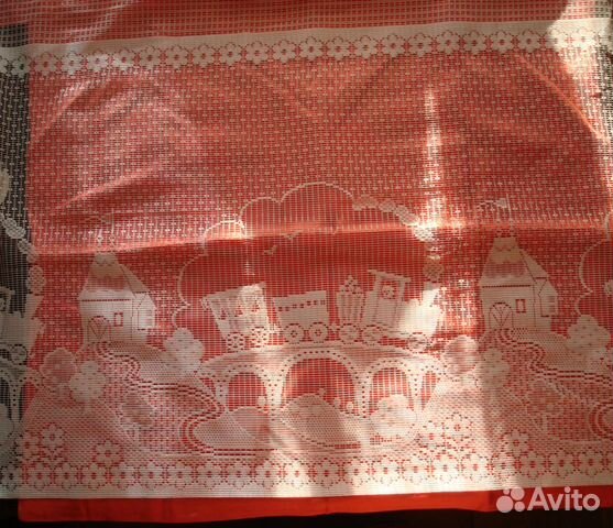 Тюль жаккардовый (пейзажный) 2-х видов