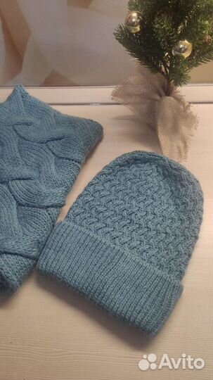 Шапка и снуд новые