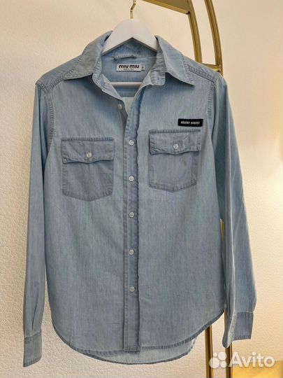 Рубашка miu miu
