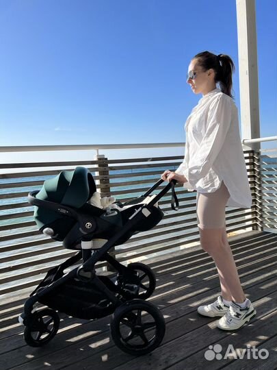 Автолюлька cybex cloud q plus с базой