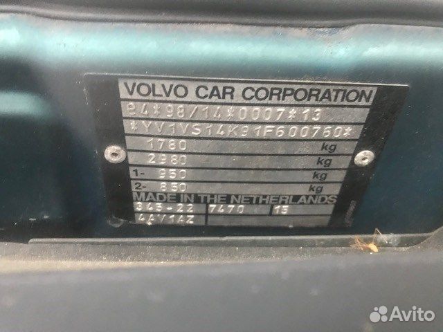 Разбор на запчасти Volvo S40 / V40