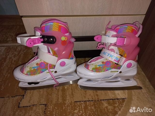 Коньки на девочку размер 26-29
