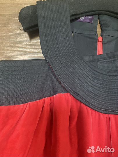 Бархатное платье