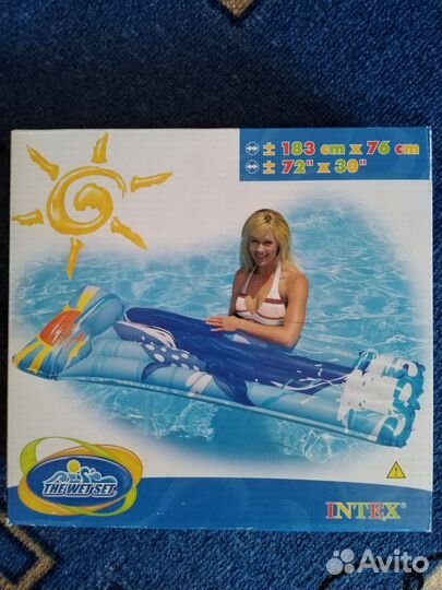 Надувной матрас новый
