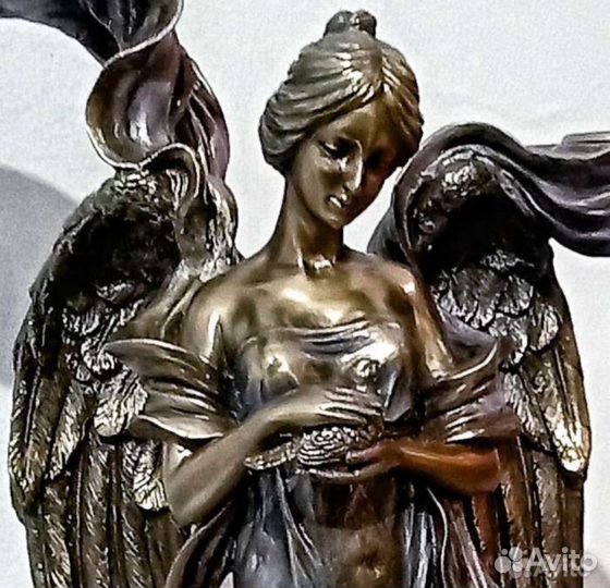 Статуэтка Ангел Хранитель под бронзу