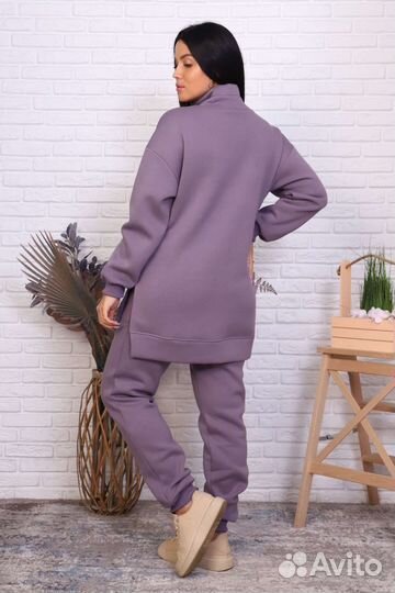 Тёплый костюм 52 р новый