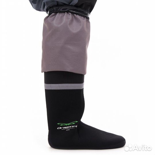 Вейдерсы мембранные quad PRO Gray - Black 2023