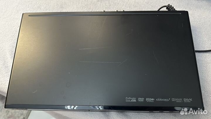 DVD плеер philips с пультом,микрофон,флэшка