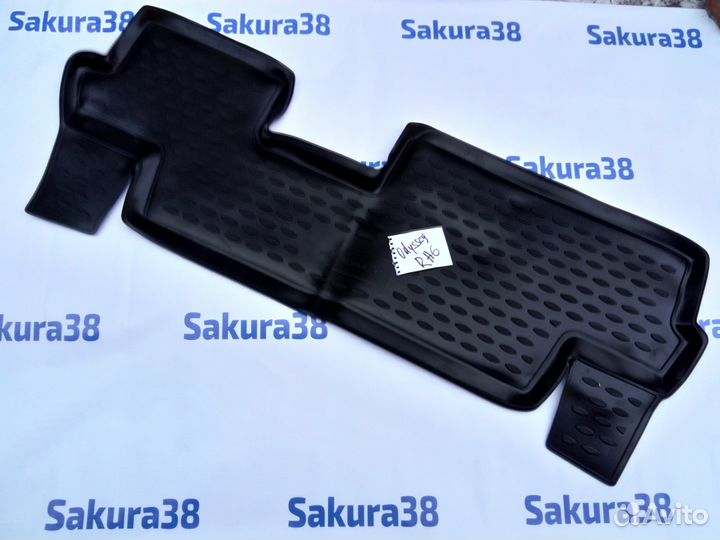 Коврики салона 3 ряда для Honda Odyssey 1999-2003