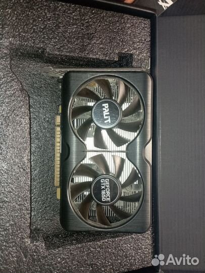 Видеокарта palit gtx 1650 4gb