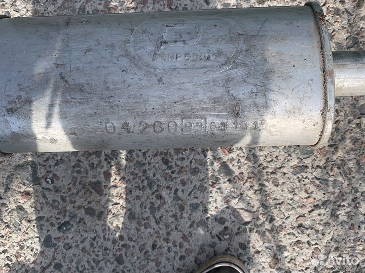 Выхлопная система глушитель citroen berlingo 1