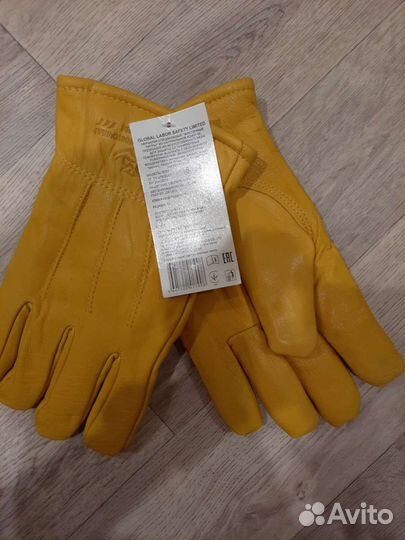 Перчатки кожаные зимние восточные тигры G134