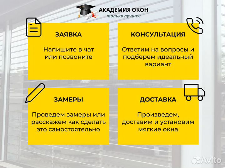 Мягкие окна пвх