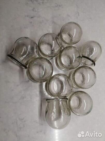 Медицинские стеклянные вакуумные банки